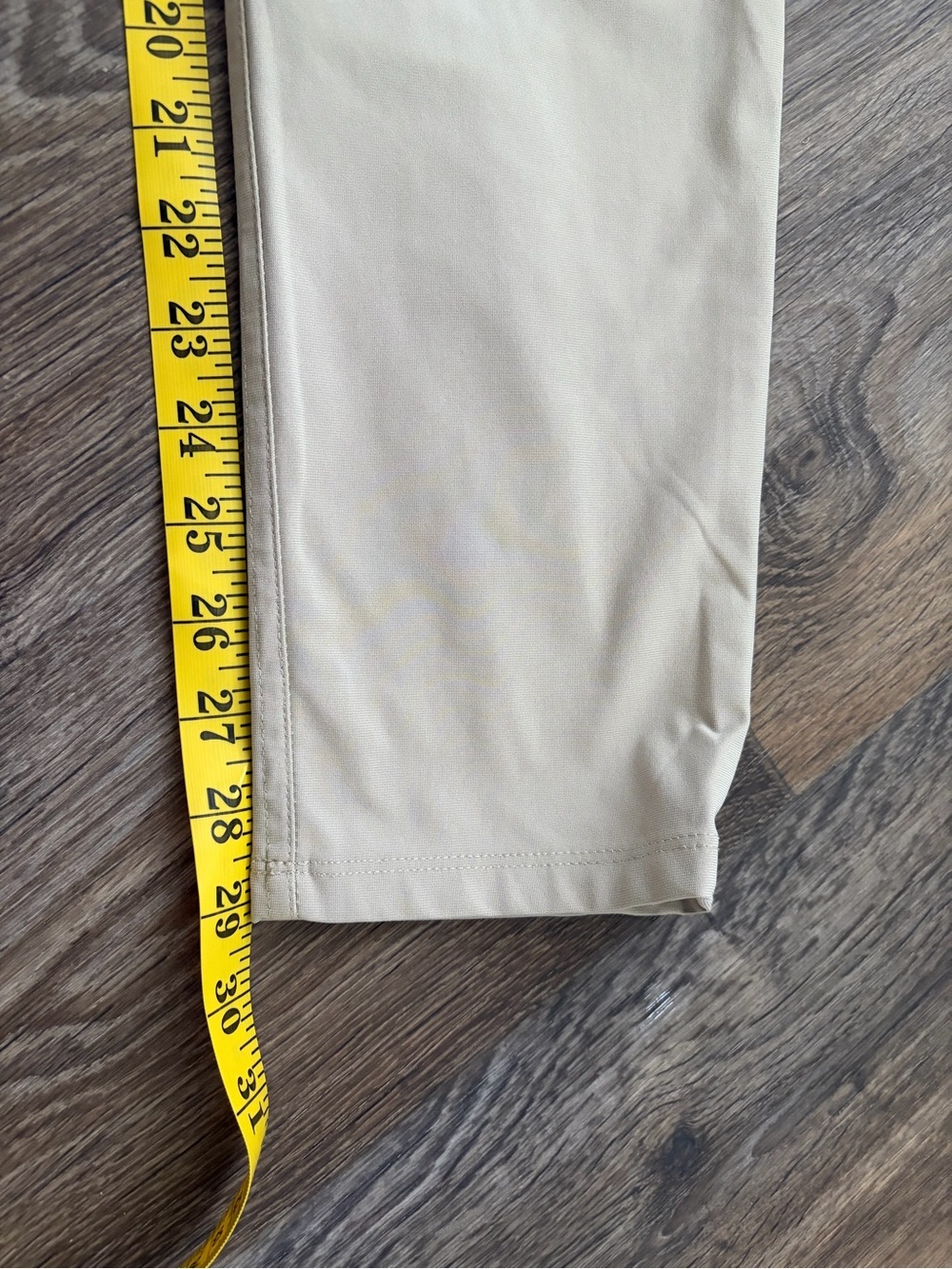 Lululemon Utilitech High Rise 7/8 Pant Trench Beige 5 Pocket Stretch Women’s 28 - Picture 4 of 4
